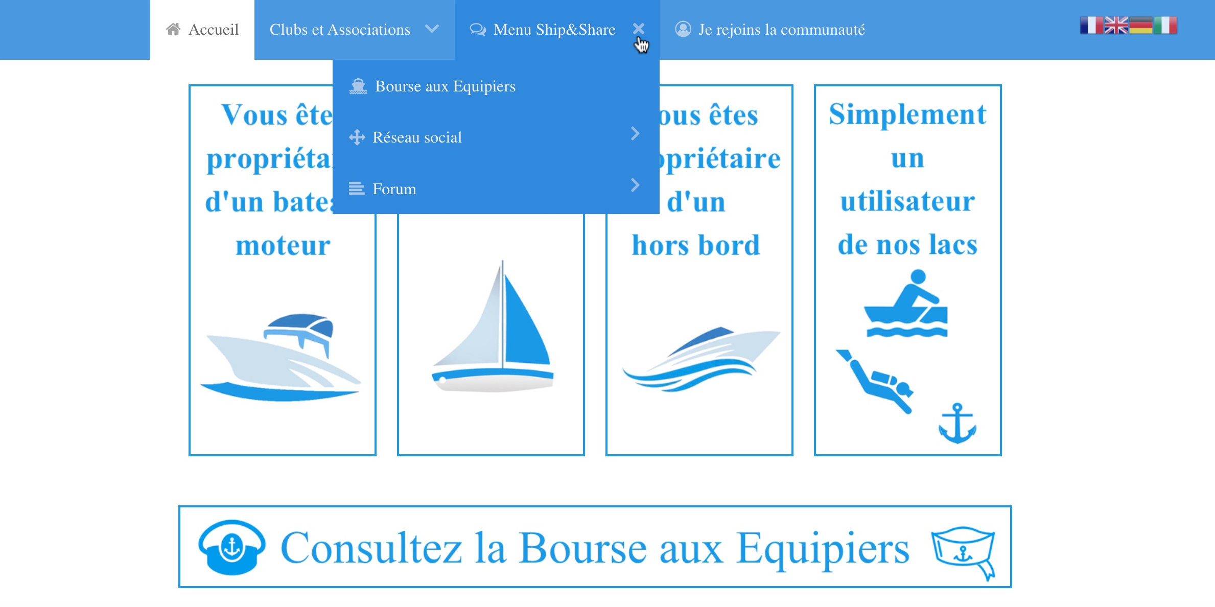 menu fonctions