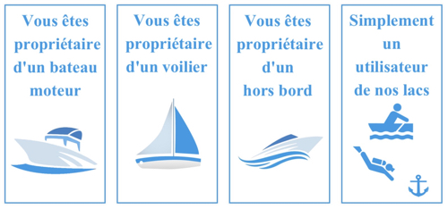 Vous êtes  propriétaire d'un Voilier ou d'un Bateau moteur ou d'un HorsBord ou d'une Barque